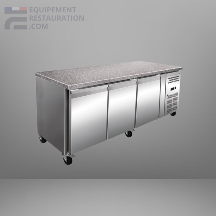 Table réfrigérée en granit