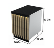 Meuble caisse 80cm – Marque: SGS GATRO | SGSKS802 - EQUIPEMENT RESTAURATION 