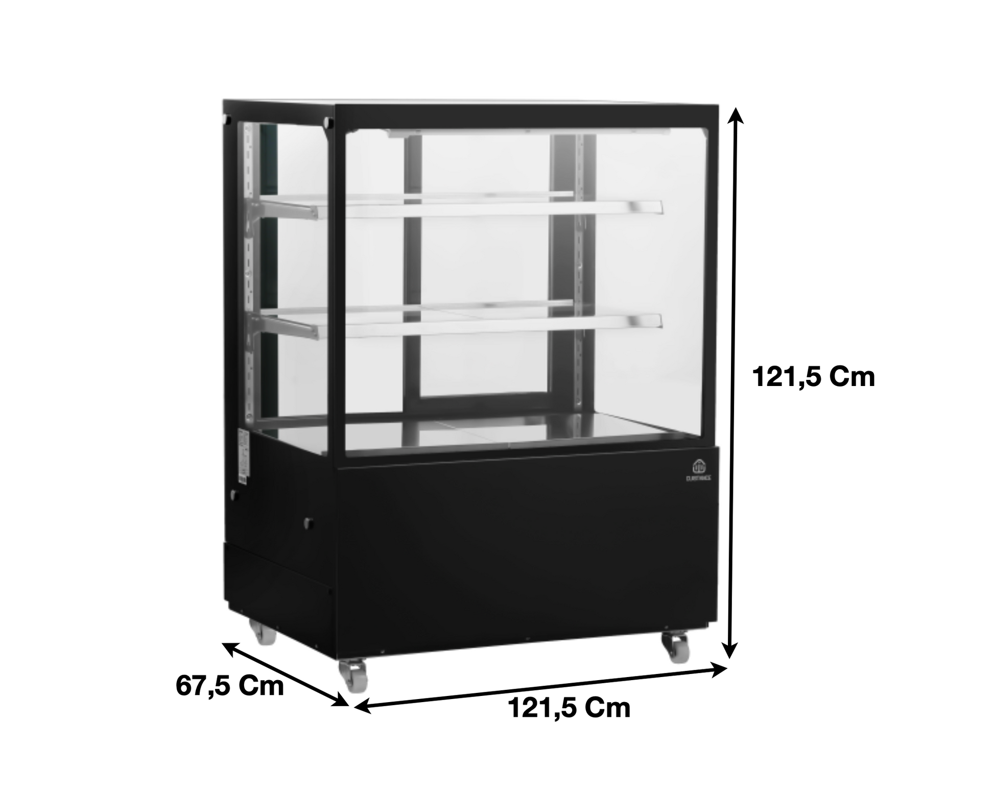 Vitrine de comptoir 121cm réfrigérée panoramique 370 L. | CUIST VP1200 - EQUIPEMENT RESTAURATION 