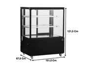 Vitrine de comptoir 151cm réfrigérée panoramique 470 L. | CUIST VP1500 - EQUIPEMENT RESTAURATION 