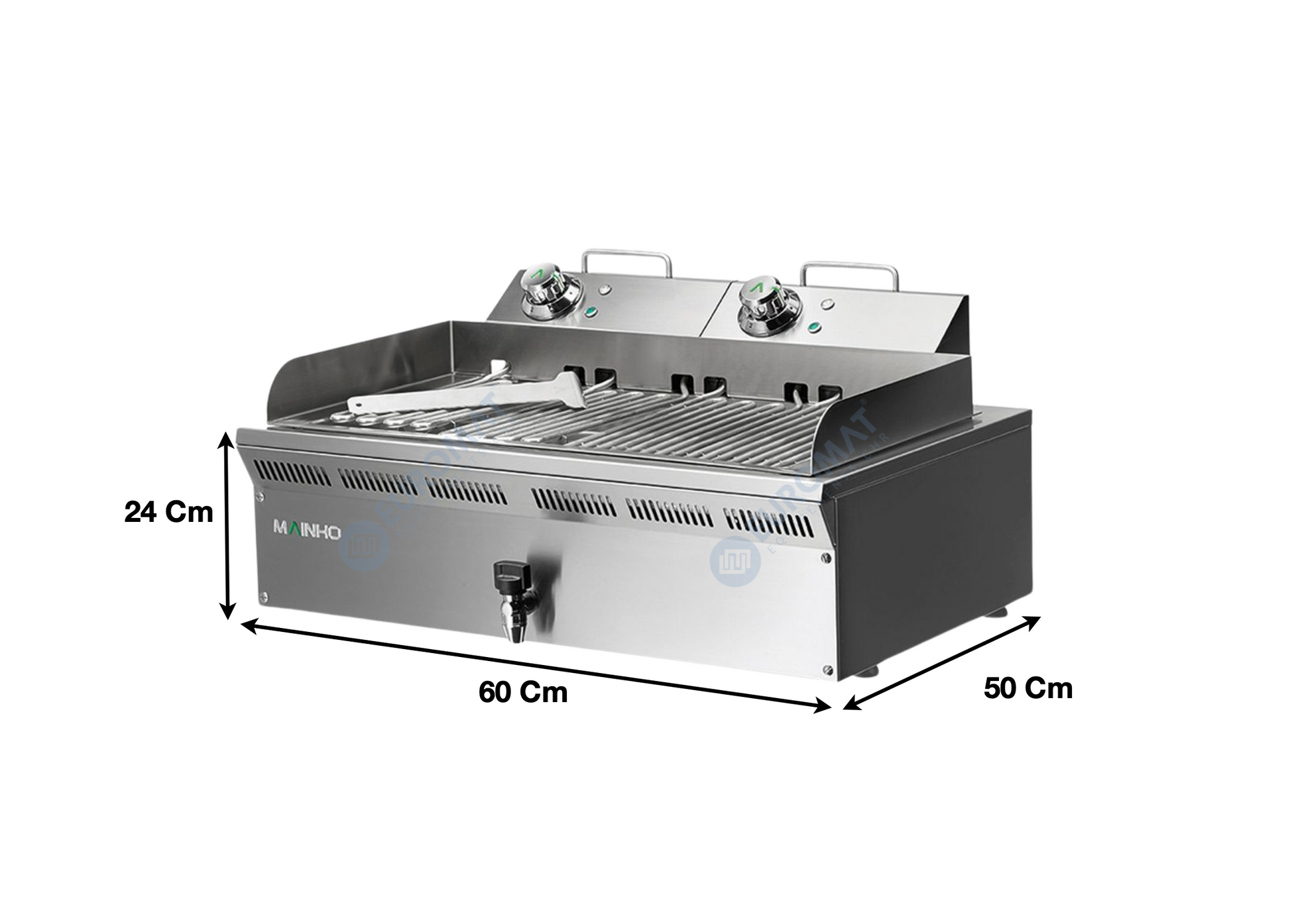 Barbecue électrique 60Cm – MARQUE: MAINHO | ELB-62EM - EQUIPEMENT RESTAURATION 