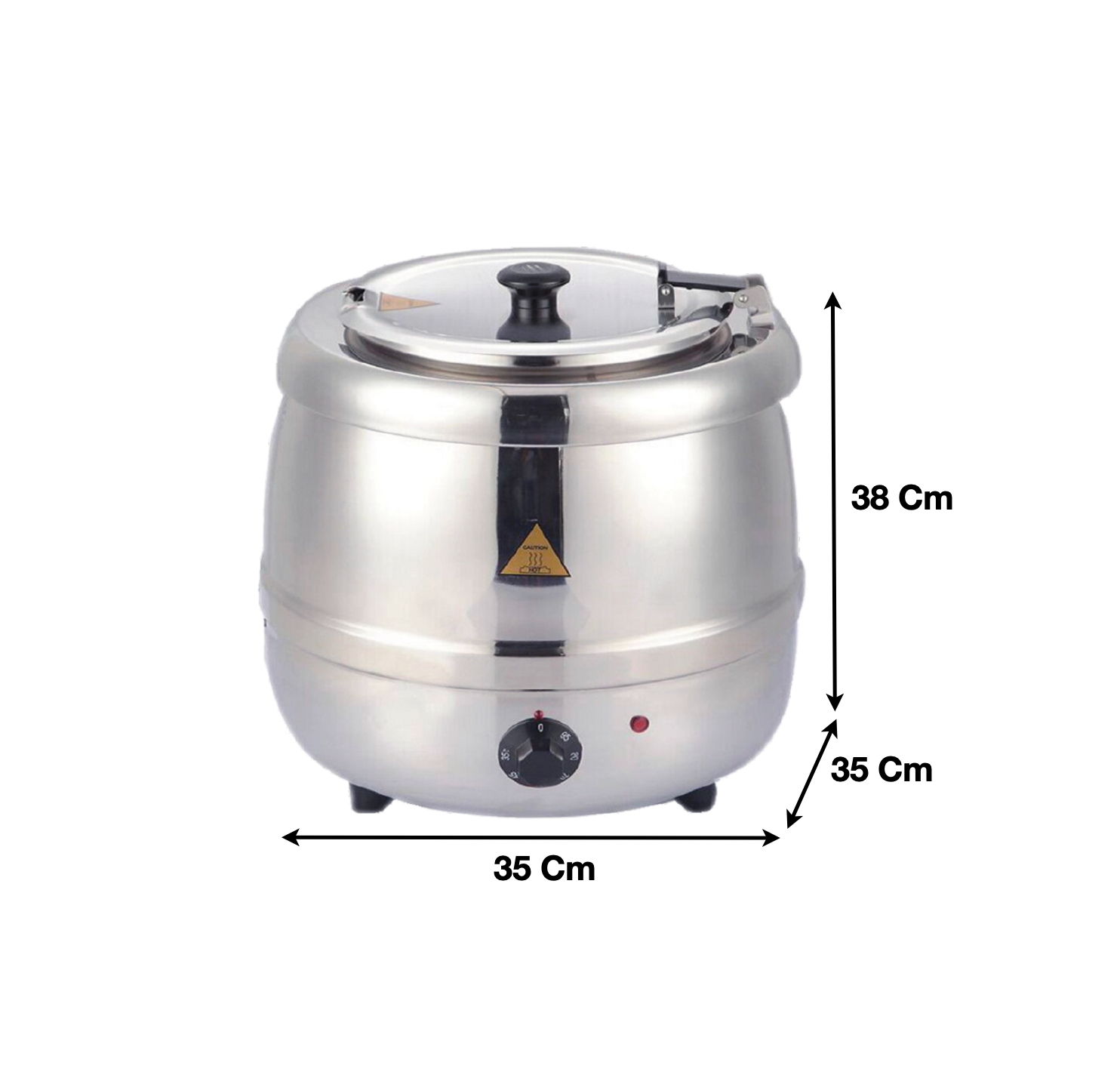 Soupière 10L inox | CUIST DTE002 - EQUIPEMENT RESTAURATION 