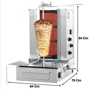Machine à kebab 3 Zones ELEC – FC Series | Marque: Potis FCE3 - EQUIPEMENT RESTAURATION 