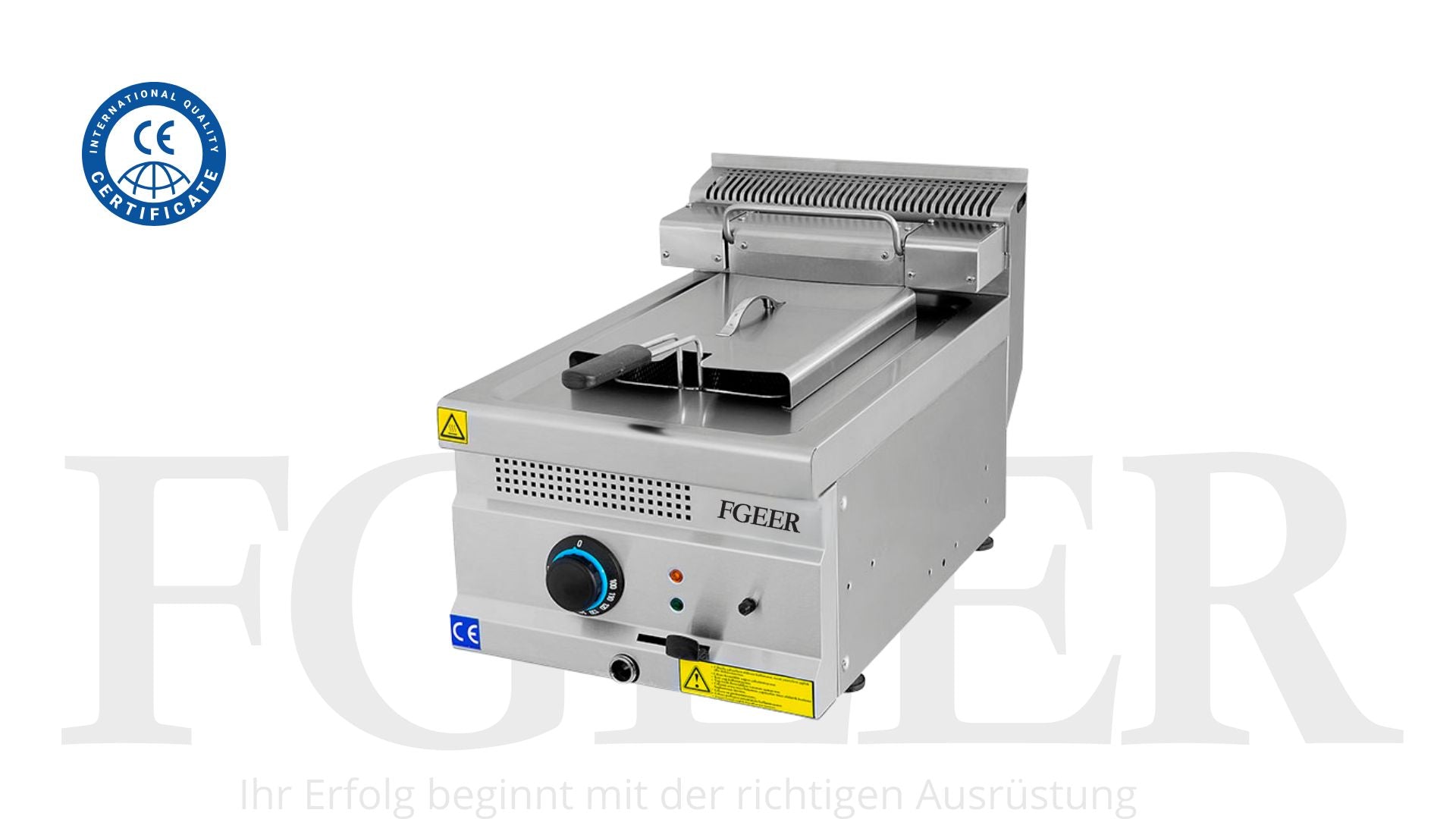 Friteuse Électrique - 400 x 630 x 300 mm - FGEER