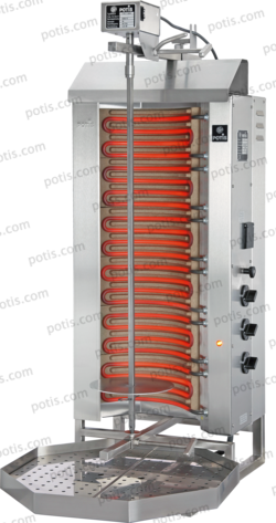 Machine à kebab 3 Zones – Version HP | Marque : Potis E-3S - EQUIPEMENT RESTAURATION 