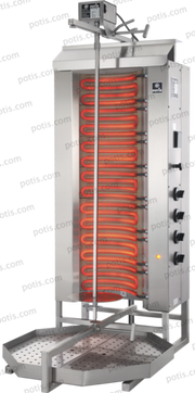 Machine à kebab 4 Zones – Version EHP | Marque: Potis E4 - EQUIPEMENT RESTAURATION 