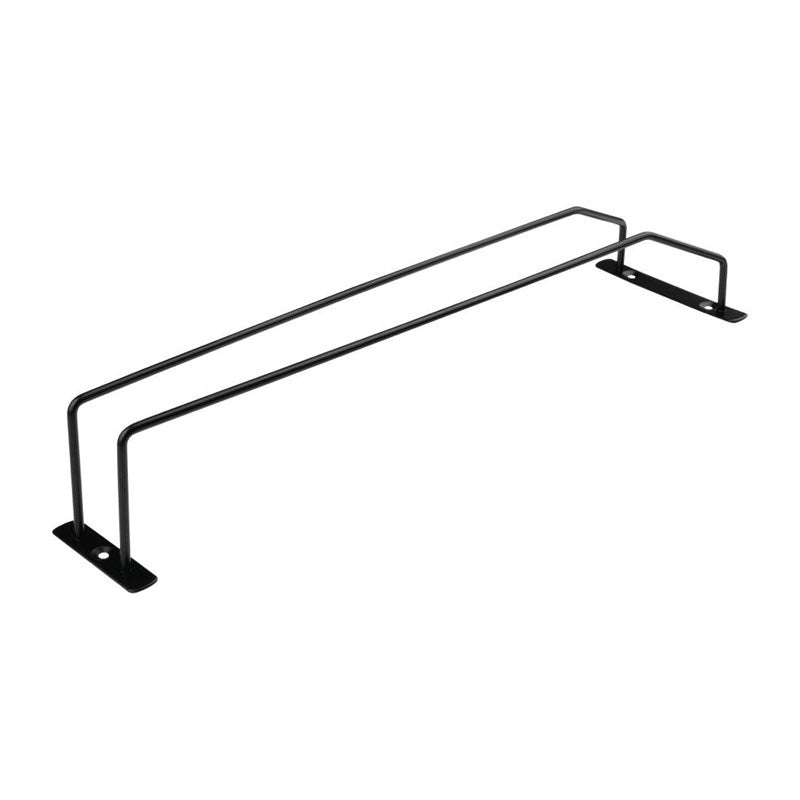 Support de verres à pied noir Olympia 406 mm - EQUIPEMENT RESTAURATION 