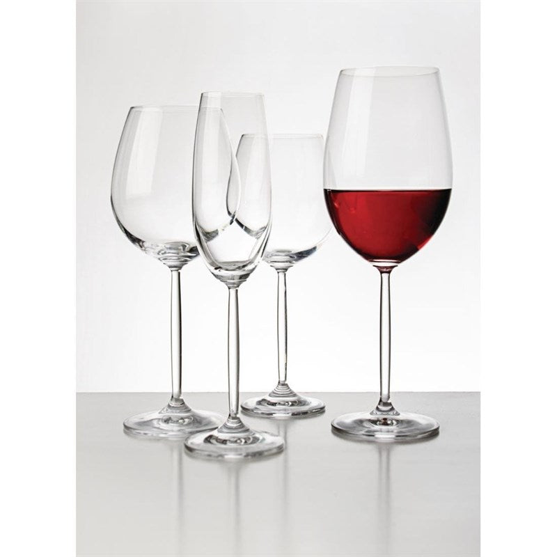 Verre à vin en cristal Chime Olympia 620ml (Lot de 6) - EQUIPEMENT RESTAURATION 