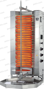 Machine à kebab 3 Zones HP ELEC | Marque: Potis MU E3-S - EQUIPEMENT RESTAURATION 