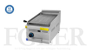Grill à pierre de lave compact à Gaz - 400 x 700 x 300 mm - FGEER
