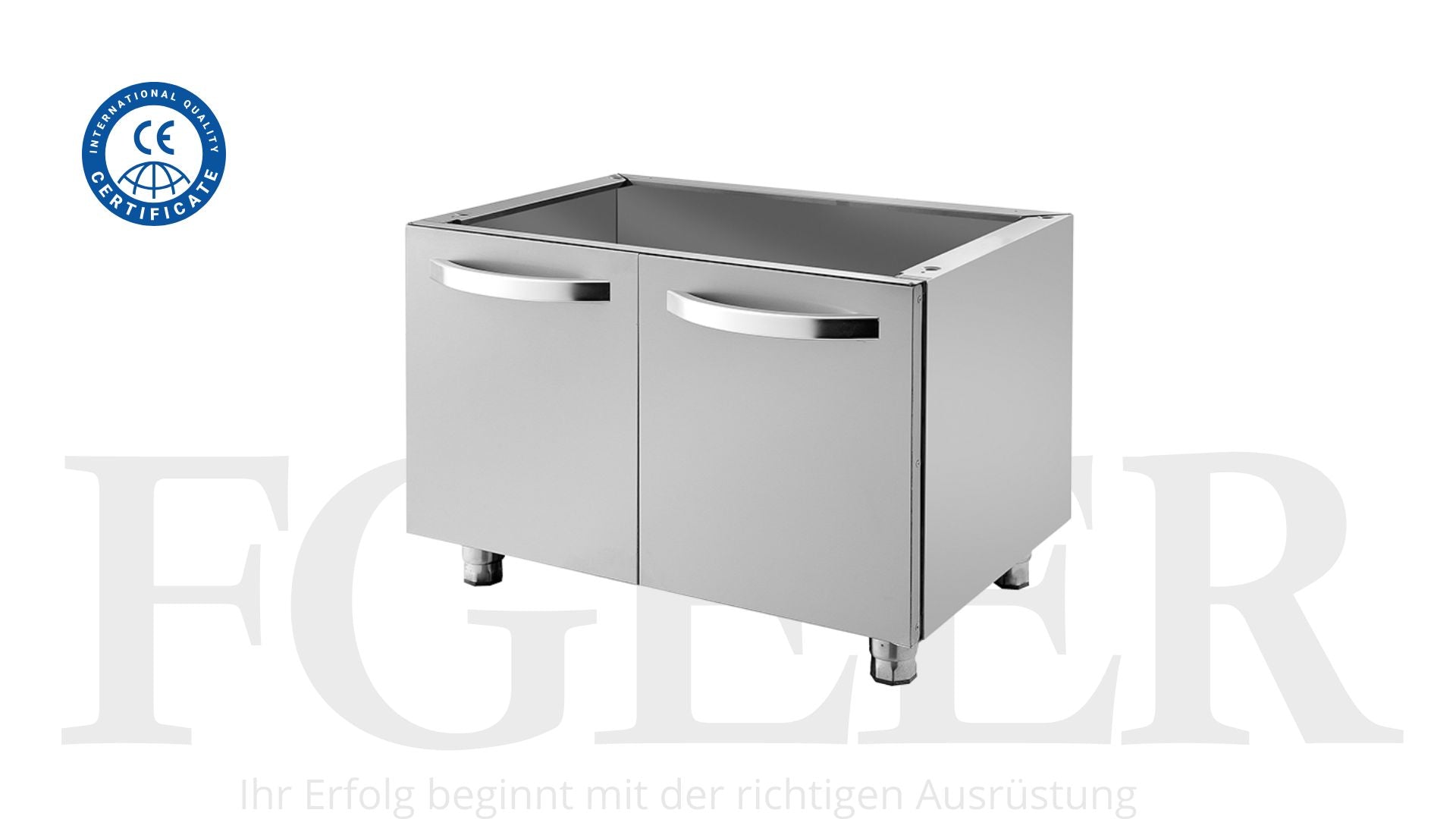 Meuble bas inox - 800 x 700 x 550 mm - FGEER
