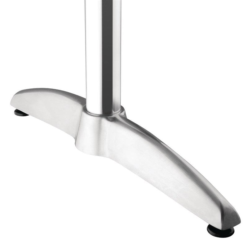 Table rectangulaire à deux pieds Bolero 600mm - EQUIPEMENT RESTAURATION 