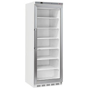 Armoire congélateur, porte vitrée, statique, ventilée - 600 L - Blanc - WR-NG61-LV - EQUIPEMENT RESTAURATION 