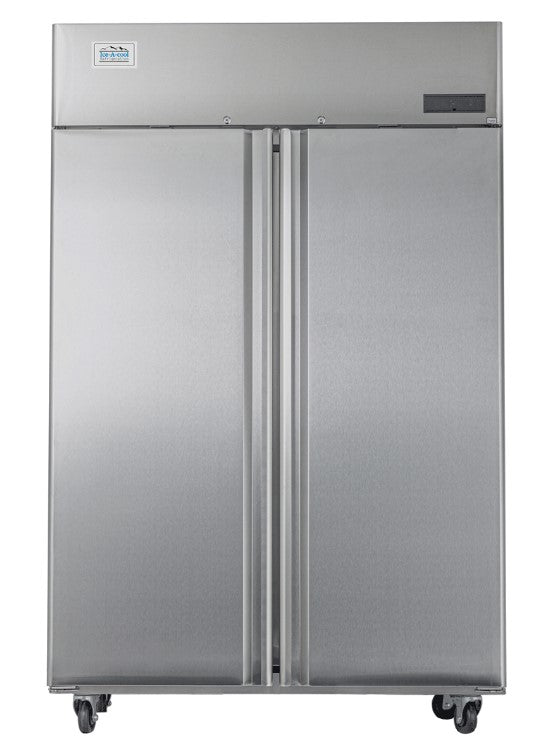 Armoire réfrigérée négative GN2/1 AISI430 - 2 portes - ICE8114GR - EQUIPEMENT RESTAURATION 