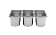 Bac gastronorme GN1/3 - Inox - 13200 - EQUIPEMENT RESTAURATION 