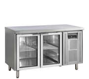 CK7210G Refroidisseur De Comptoir GN1/1 En Inox SS304 Professionnel Avec Portes Pleines