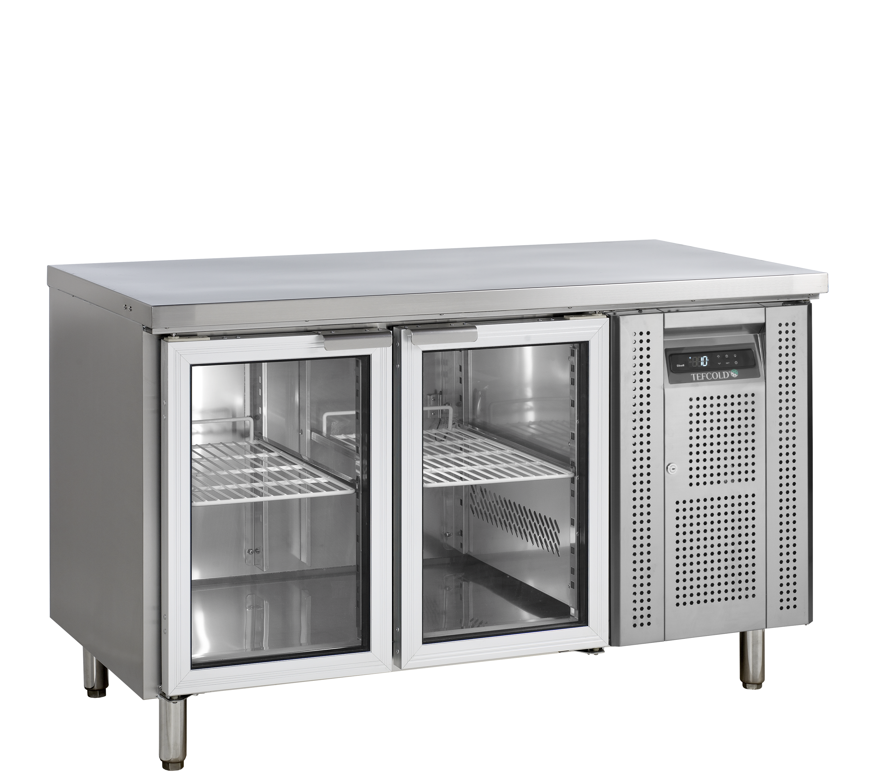 CK7210G Refroidisseur De Comptoir GN1/1 En Inox SS304 Professionnel Avec Portes Pleines