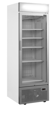 Armoire Congélateur Vitrine Négative 2 Portes UFSC1450GCP NF Silver Professionnel