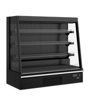 Armoire Frigorifique Galaxy Plus GPL14 Black HC Vitrine Réfrigérée Pour Supermarché Façade Ouverte