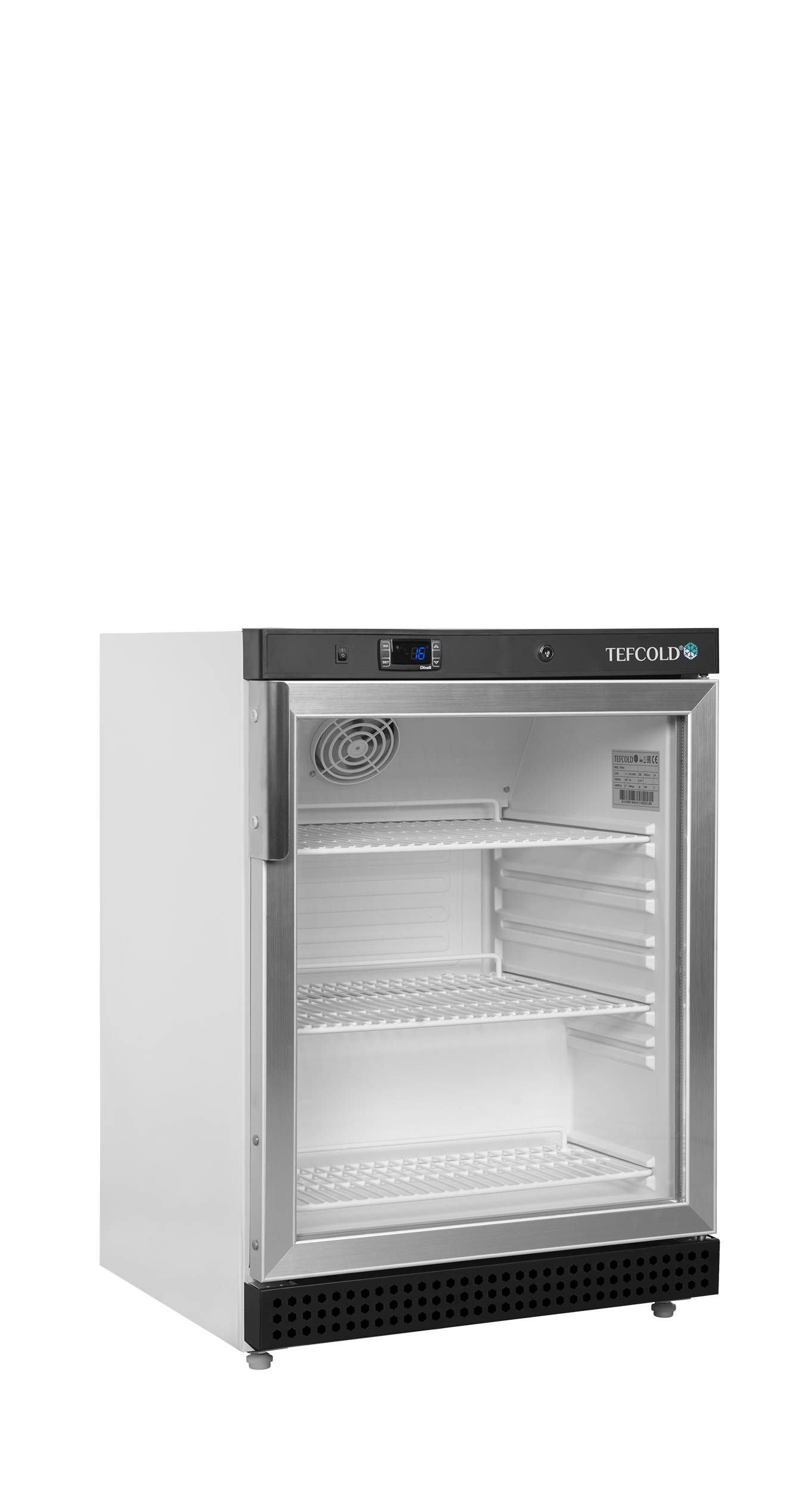 Armoire Frigorifique Positive Porte Vitrée UR-G UR200G Vitrine Réfrigérée Blanche