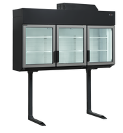 MTF185B Armoire Frigorifique 2 Portes Positif Négatif Congélateur Pour Supermarché