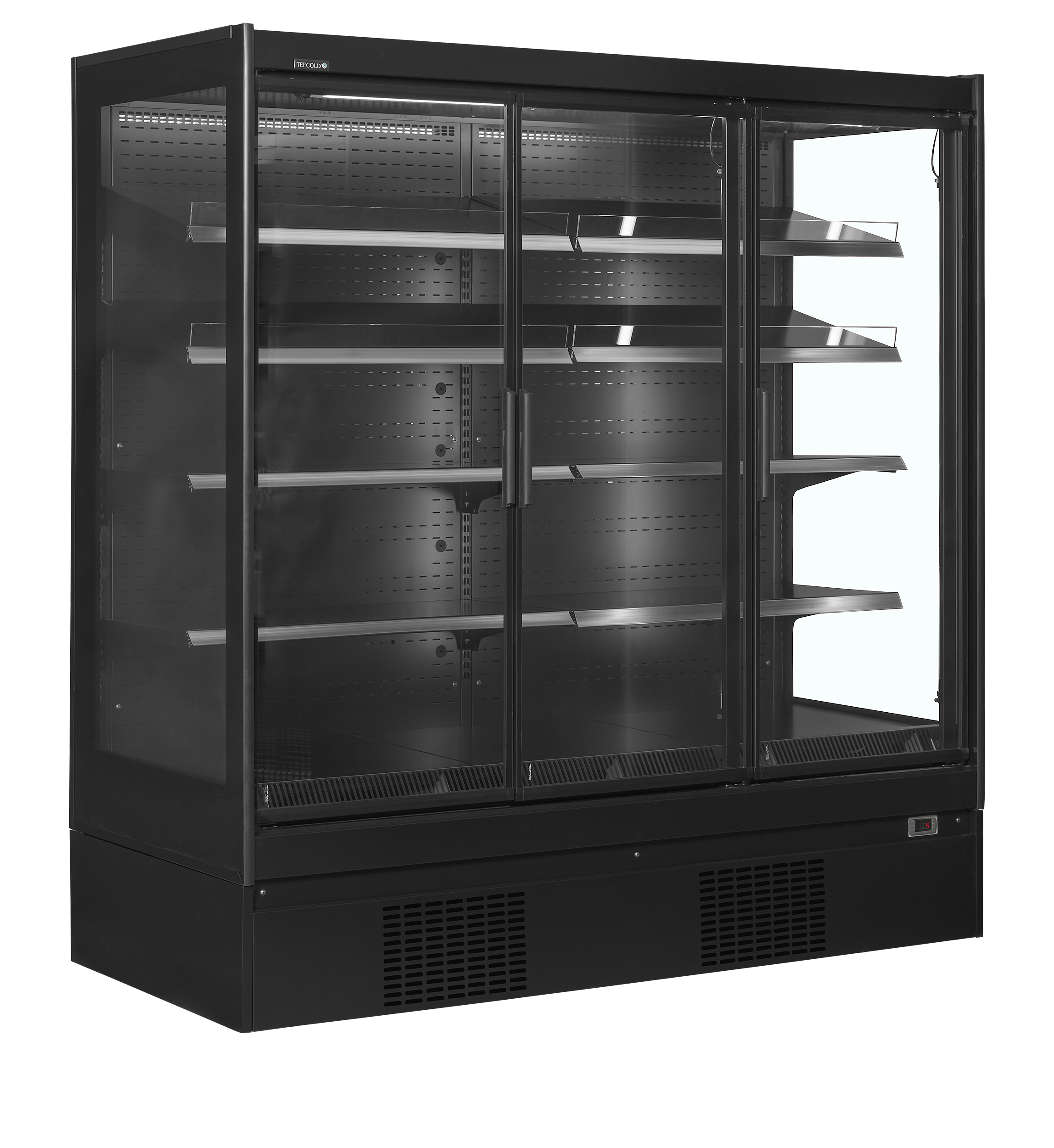 Armoire Frigorifique 2 Portes Positif EXTRA 1875CD Vitrine Réfrigérée Pour Supermarché