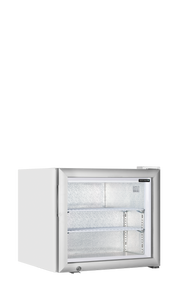 UF-G Vitrine Négatif Tabletop UF50G - Congélateur Comptoir Porte Vitrée Chauffée LED