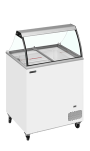 Armoire Frigorifique Professionnelle À Deux Portes Négative Pour Crème Glacée En Bac IC201SC So