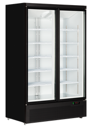 Armoire Frigorifique Positive Vitrée Atom Maxi C2DB 2 Portes Avec Éclairage Led Professionnelle