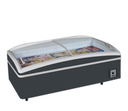 Armoire Frigorifique Professionnelle 2 Portes Positif ou Négatif Gris Shallow Head ACF Pour Supermarché