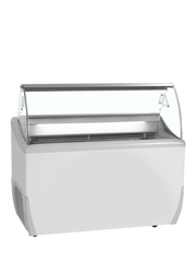 Armoire Frigorifique Vitrine Pour Glace En Bac 2 Portes Positif Ou Negatif TEFCOLD UDRS7