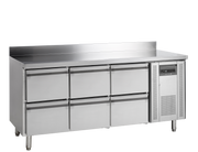 Armoire Frigorifique CK CK7360 Comptoir GN1/1 Inox SS304 Professionnel Restauration