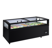 Armoire Frigorifique 2 Portes View 200 CF VS B Positif Négatif Réfrigérateur Congélateur Supermarché