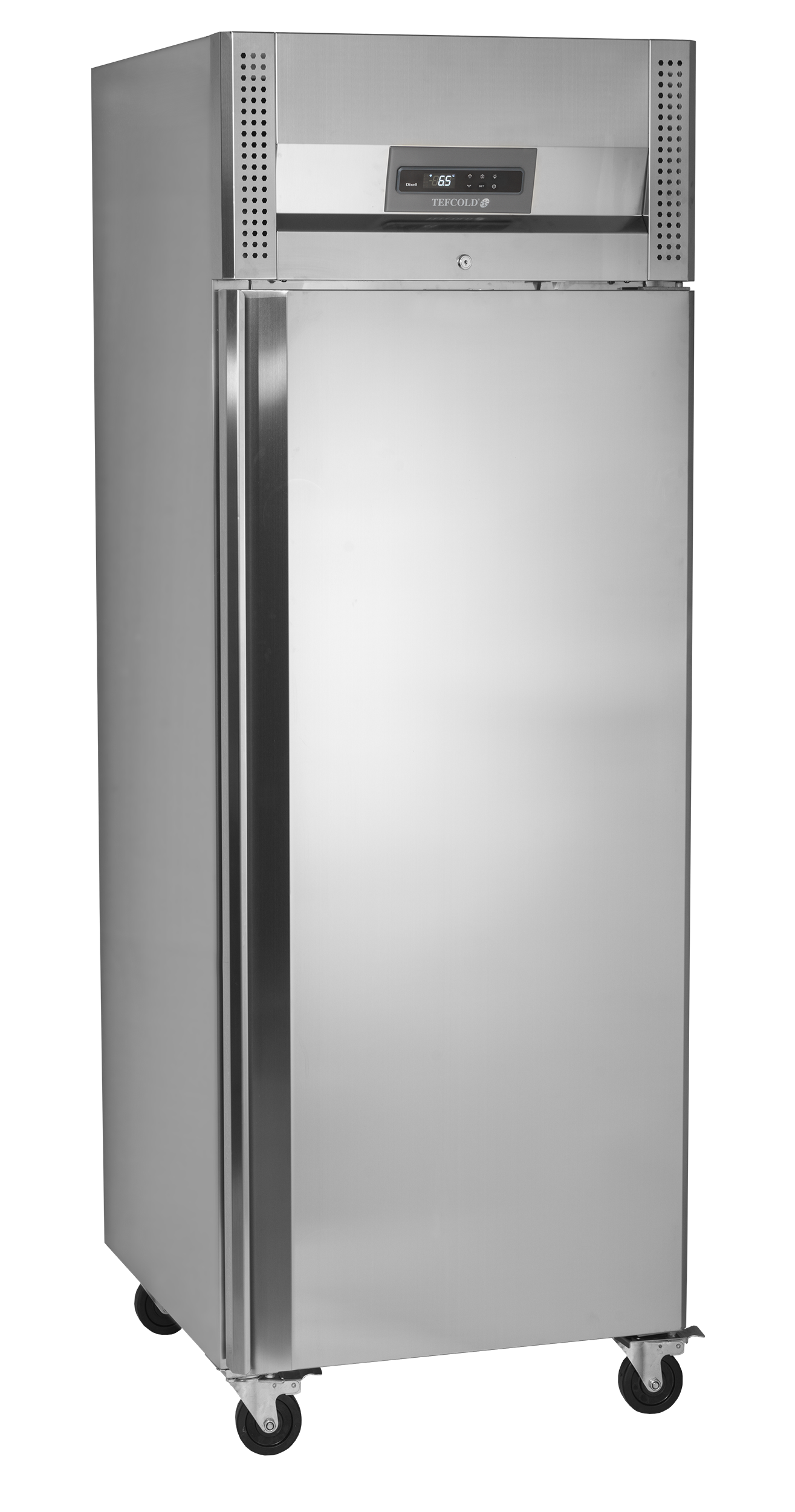 Armoire Frigorifique RF 2 Portes Négatif RF505 Congélateur Vertical Acier Inox SS304 Roues