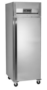 Armoire Frigorifique RF 2 Portes Négatif RF505 Congélateur Vertical Acier Inox SS304 Roues