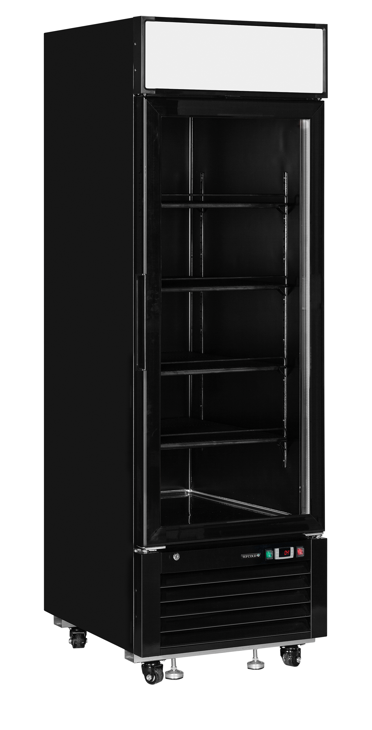 Armoire Frigorifique Vitrée Négative LGC2500B 2 Portes Professionnelle Pour Restauration