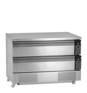 Armoire Frigorifique GN2/1 Uni-Drawer UD2-3 Tiroirs Indépendants Réglage Positif Négatif Par Tiroir