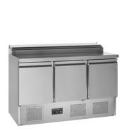 Comptoir De Préparation De Sandwich Réfrigéré GN1/1 SS1435 En Acier Inoxydable SS304