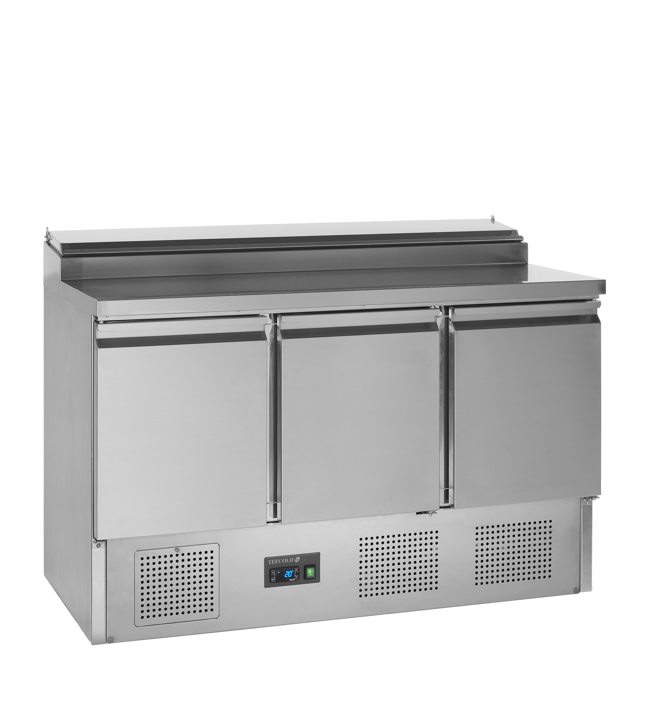 Comptoir De Préparation De Sandwich Réfrigéré GN1/1 SS1435 En Acier Inoxydable SS304