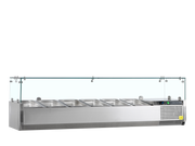 Vitrine Réfrigérée GN1/4 VK33-140 Armoire Frigorifique Professionnelle Inox SS304