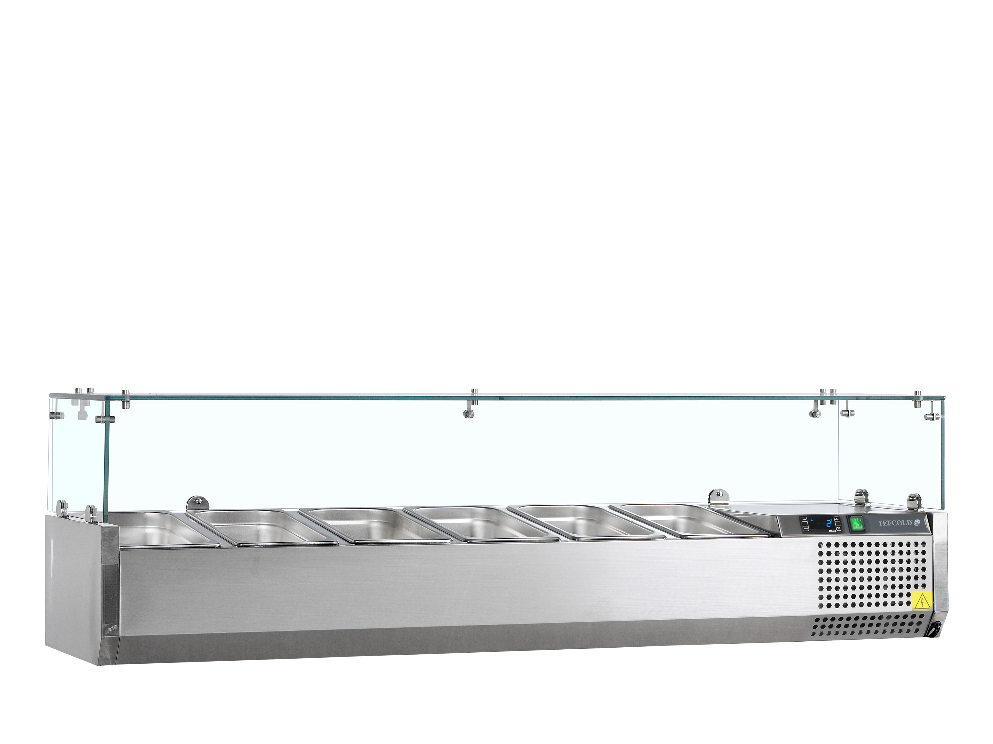 Vitrine Réfrigérée GN1/4 VK33-140 Armoire Frigorifique Professionnelle Inox SS304