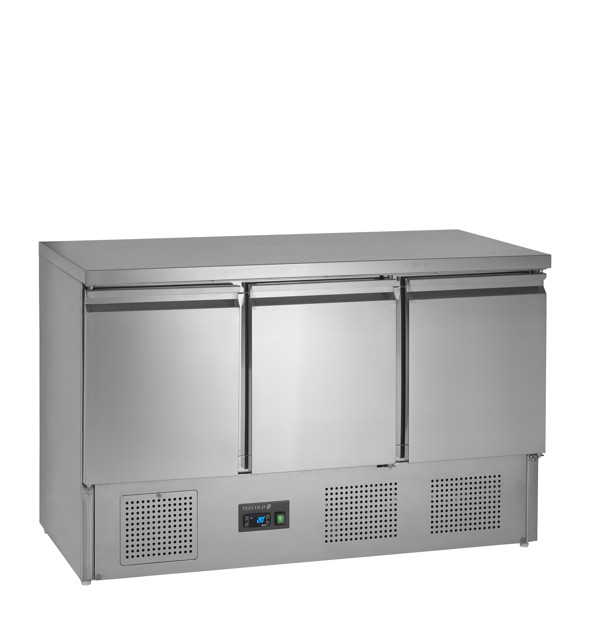 SA1365 S/S Comptoir Saladette GN1/1 En Acier Inoxydable Pour Cuisine Professionnelle Gamme SA