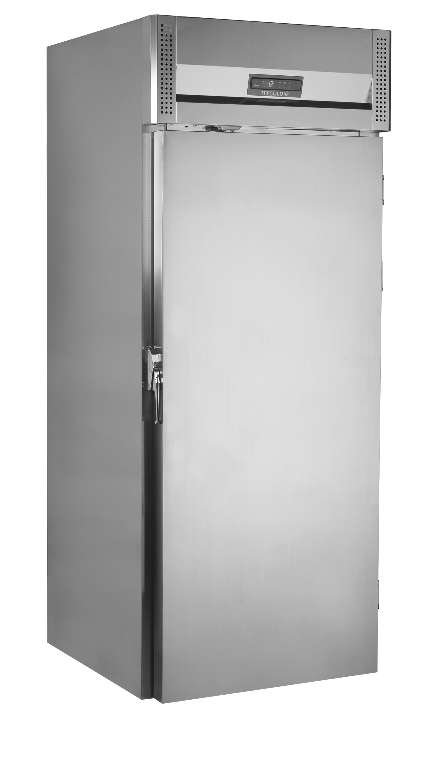 Armoire Frigorifique Positive À Chariot RIC RIC880X1 Inox SS304 Ventilée Capacité GN 2 Sur 1 Ou Chariot 600x400