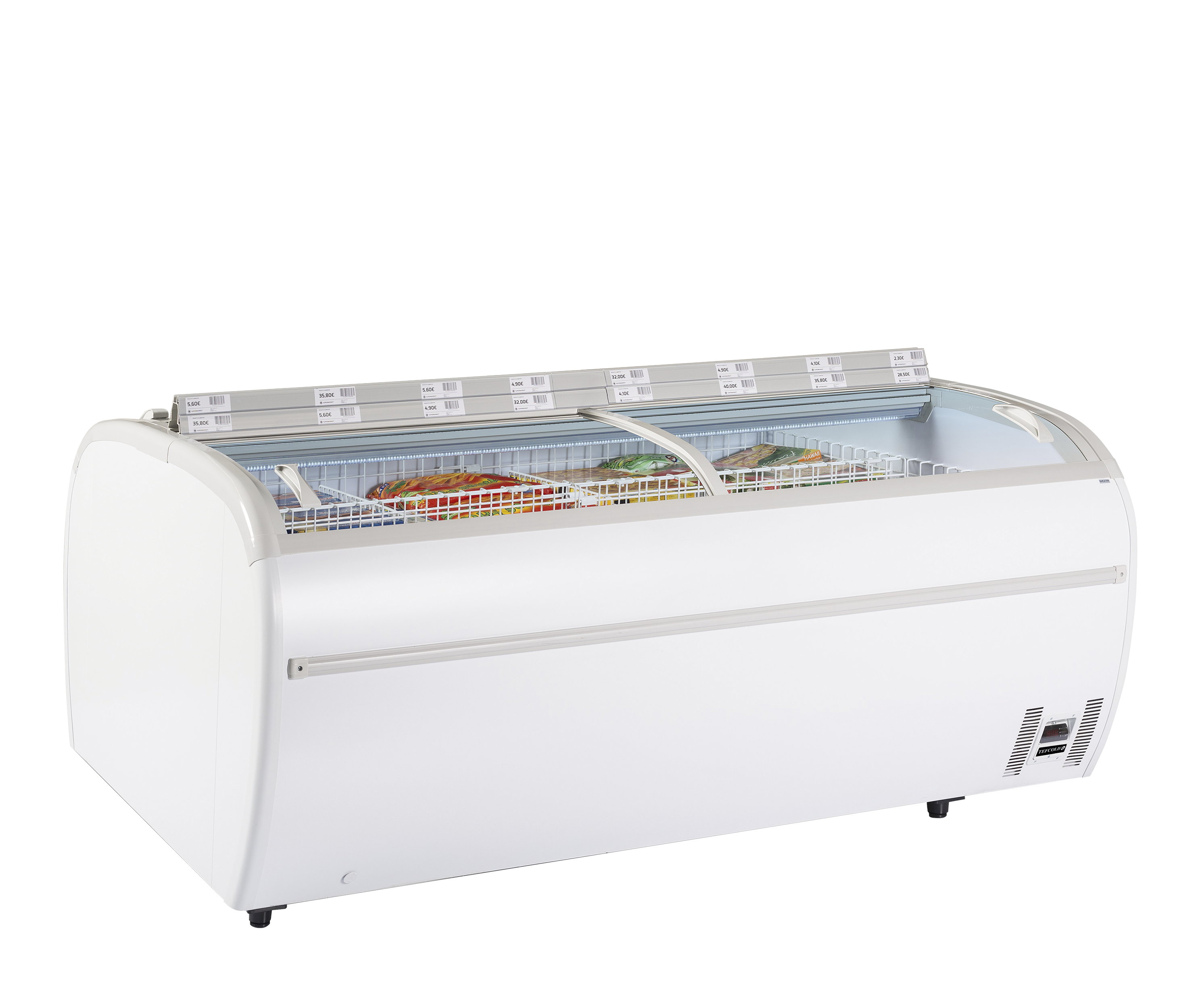 Twin 220 CF Armoire Frigorifique 2 Portes Positif ou Négatif Pour Magasins Alimentaires