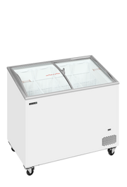 Armoire Frigorifique Négative 2 Portes Pour Crème Glacée IC301SCEB IC SCEB Couvercles Vitres Coulissants Bombés
