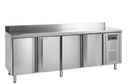 Refroidisseur De Comptoir Snack SK6410 SP En Acier Inoxydable SS304 600 Mm Profondeur Disponible En 2 À 4 Portes