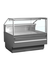 SOCB12582A Vitrine Réfrigérée De Service Professionnelle Avec Plan De Travail 825 mm LED Accès Arrière Façade Avant