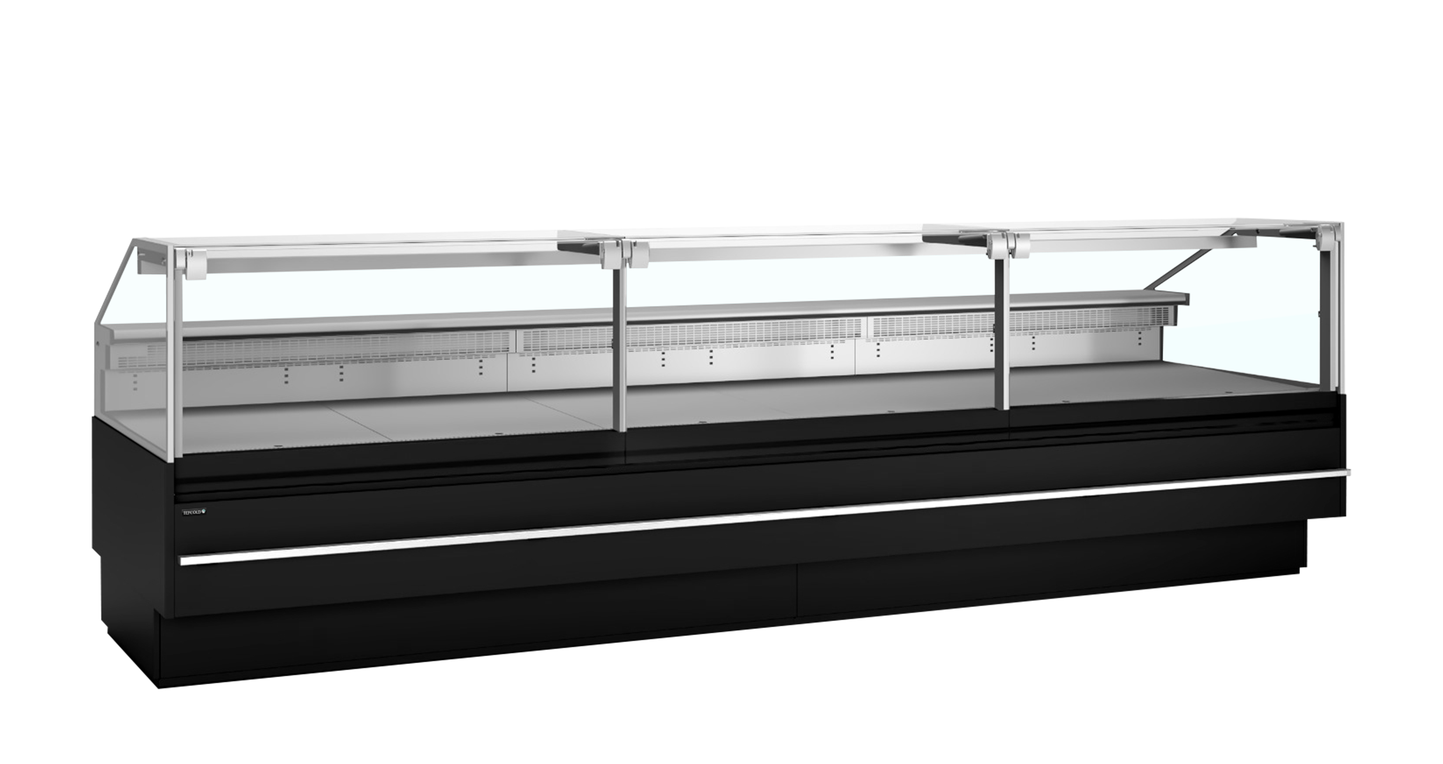 Vitrine Réfrigérée Professionnelle SOCA37590B Armoire De Service 2 Portes Positif Négatif LED