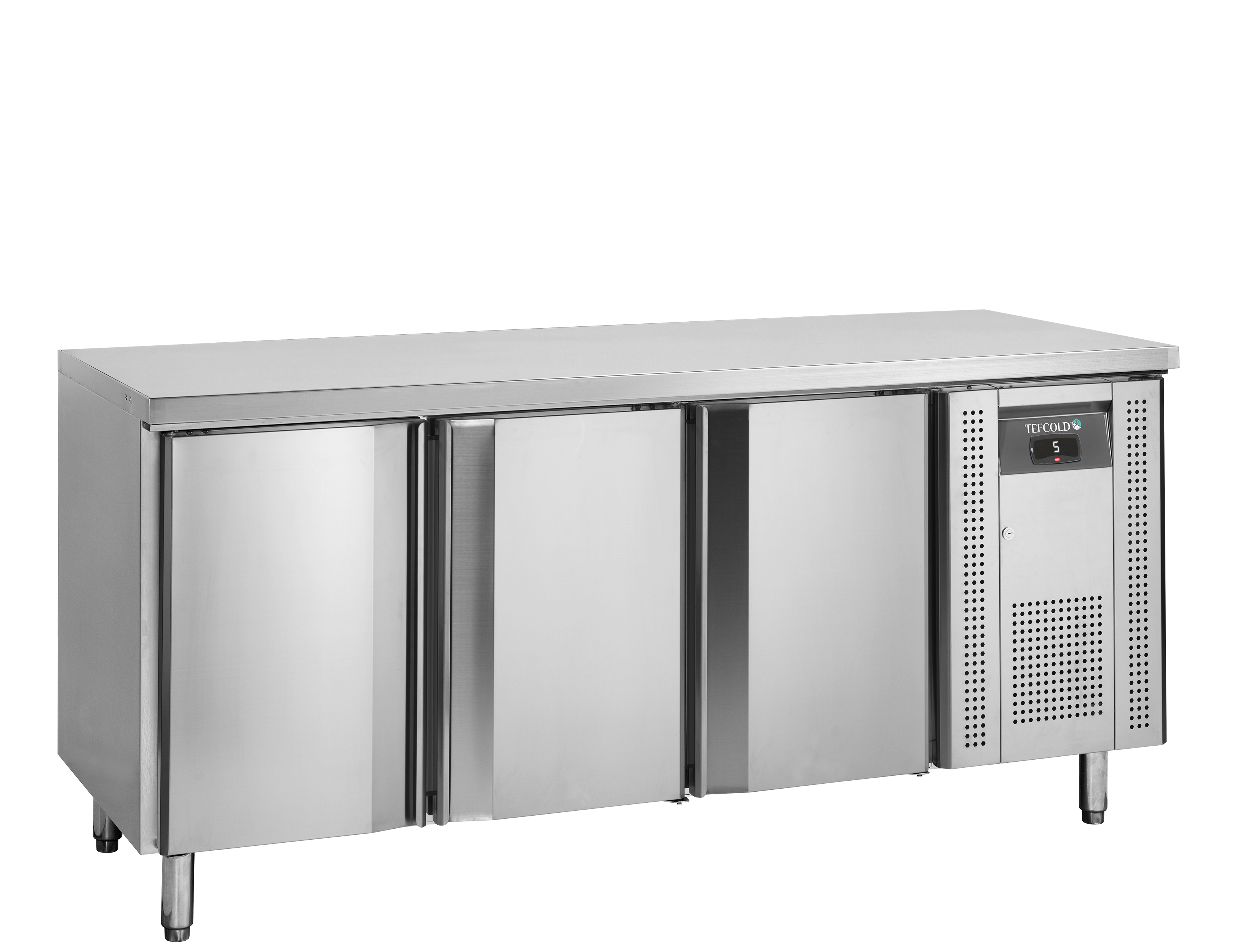 Réfrigérateur De Comptoir GN1 1 En Inox SS304 CK X CK7310X1 Pour Cuisines Professionnelles