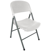 Chaises pliantes Bolero blanches (lot de 2) - EQUIPEMENT RESTAURATION 